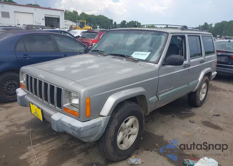 2000 Jeep Cherokee Sport z USA, uszkodzony, nr VIN 1J4FF48S7YL220827